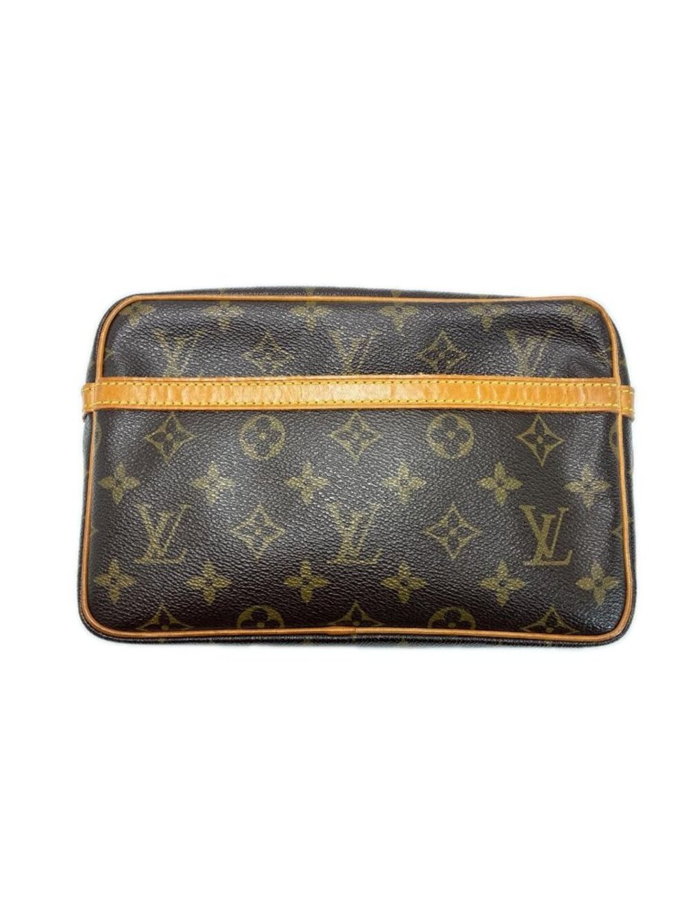 Louis Vuitton Monogram Compiegne Brown Clutch